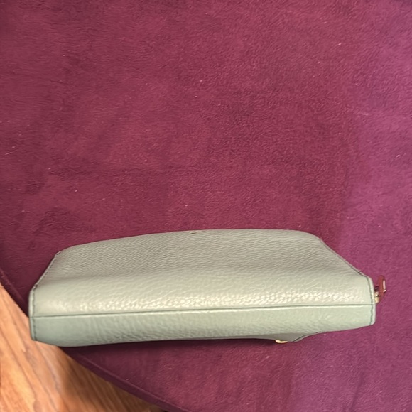 Fossil zip around clutch wallet, sage green - Picture 4 of 4